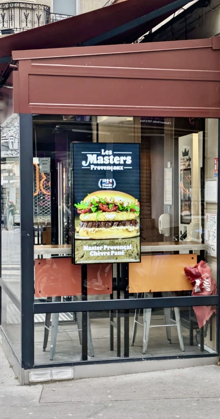 Ecran vitrine